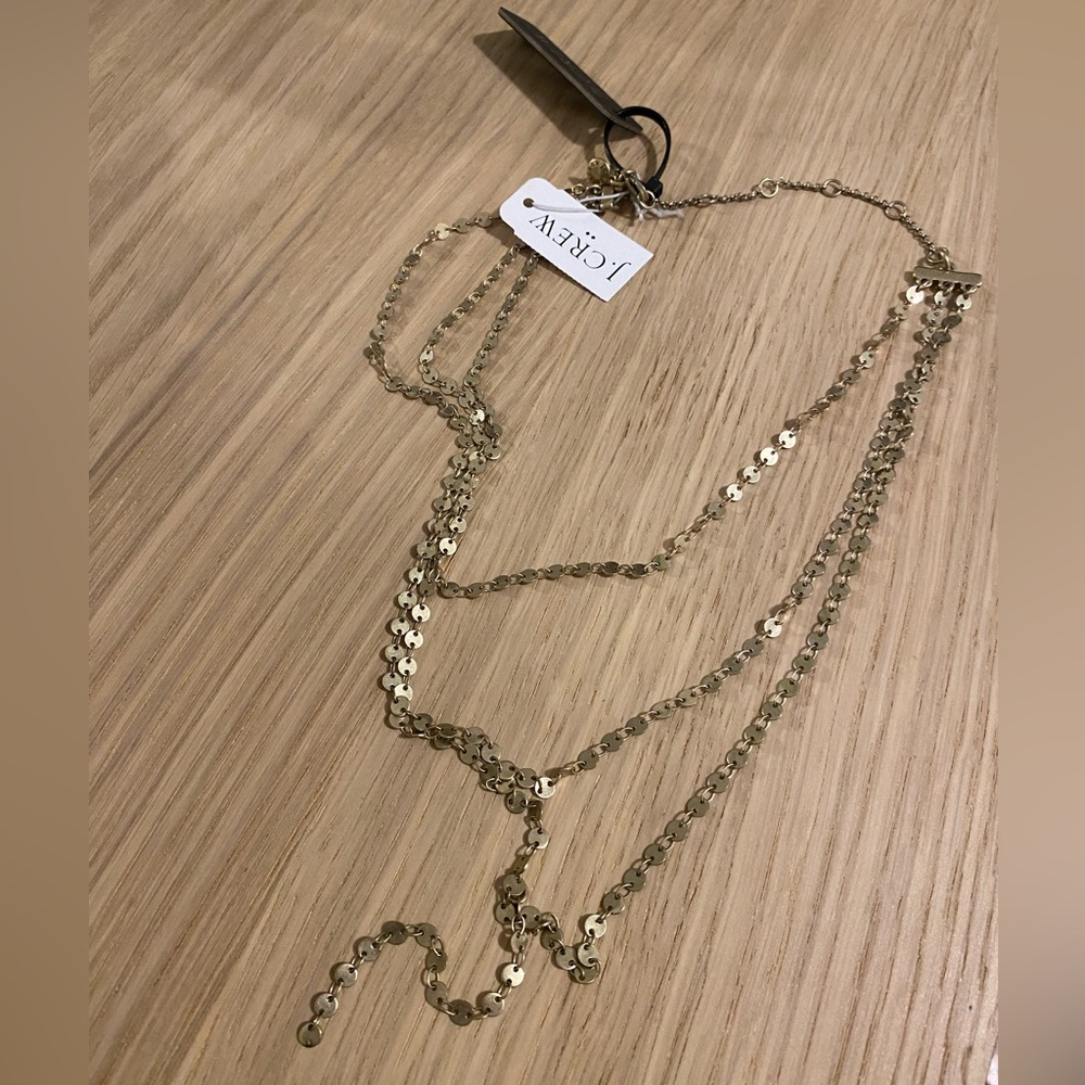 Jcrew NWT Layered Shimmer Necklace